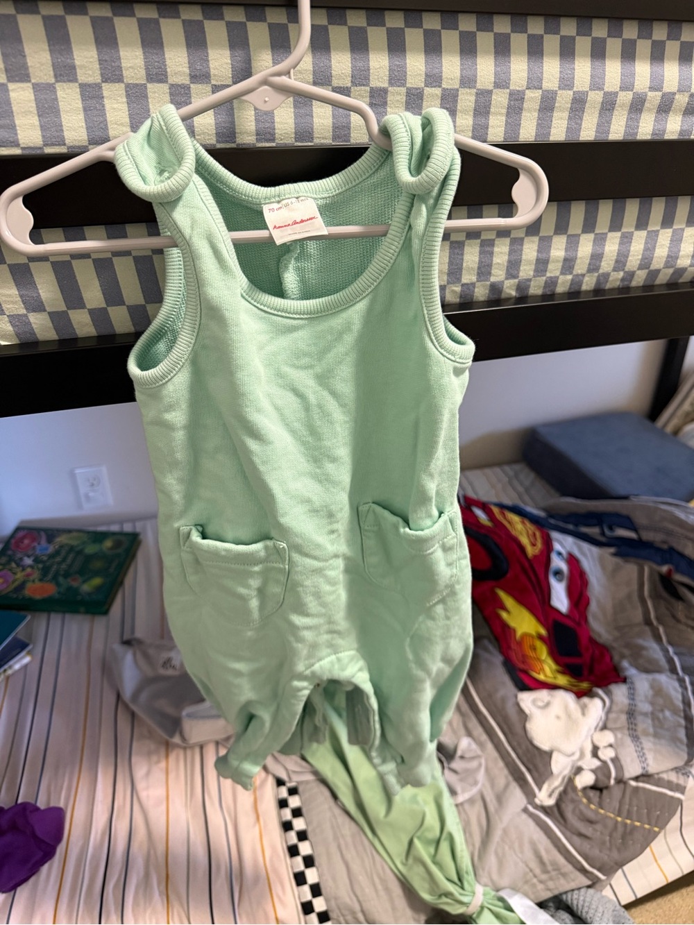 Bundle 2 Hanna Andersson Jumpsuits size 6-12 months